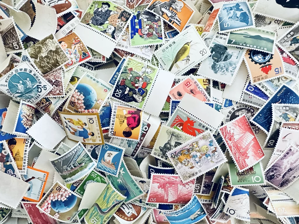 大量の切手